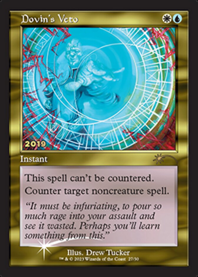 Dovin's Veto [30th Anniversary Promos] | Fandemonia Ltd