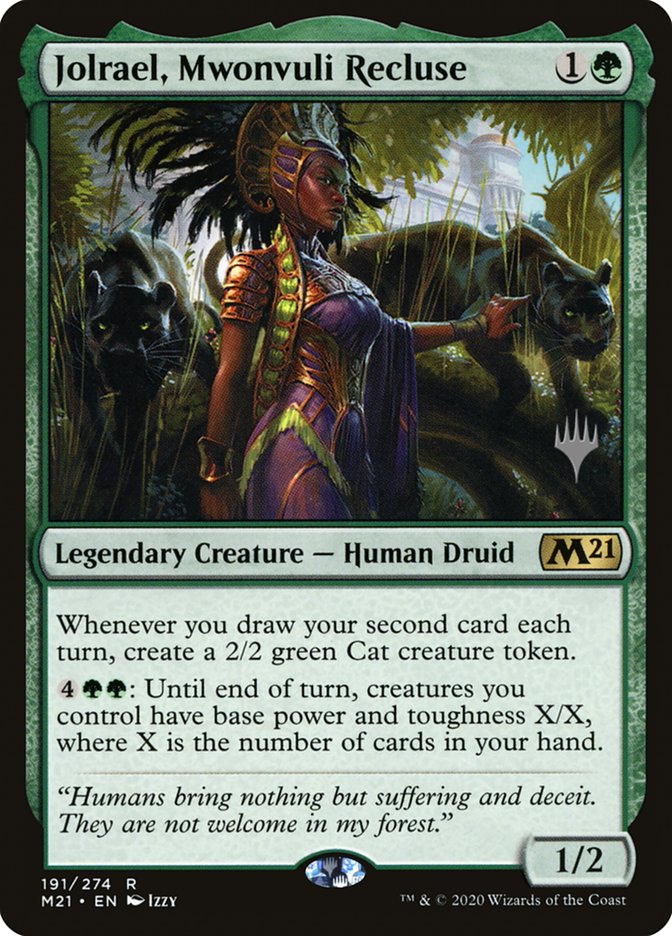 Jolrael, Mwonvuli Recluse (Promo Pack) [Core Set 2021 Promos] | Fandemonia Ltd