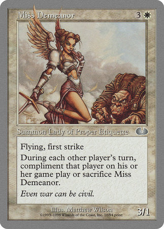 Miss Demeanor [Unglued] | Fandemonia Ltd