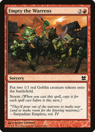 Empty the Warrens [Modern Masters] | Fandemonia Ltd