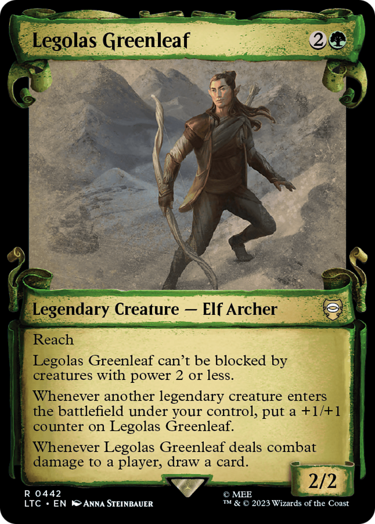 Legolas Greenleaf [The Lord of the Rings: Tales of Middle-Earth Commander Showcase Scrolls] | Fandemonia Ltd