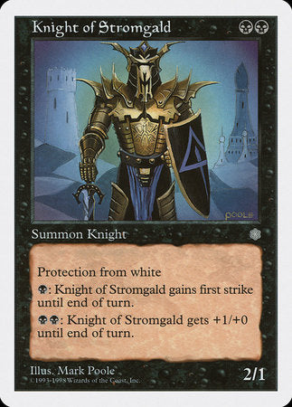 Knight of Stromgald [Anthologies] | Fandemonia Ltd