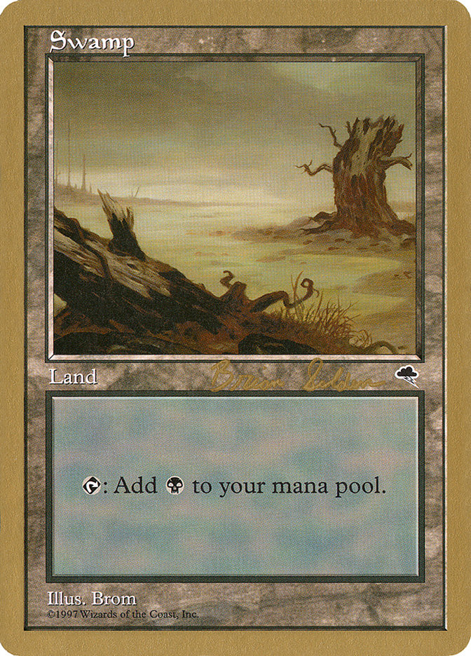 Swamp (bs340) (Brian Selden) [World Championship Decks 1998] | Fandemonia Ltd