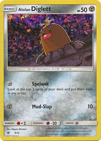 Alolan Diglett (9/12) [McDonald's Promos: 2017 Collection] | Fandemonia Ltd