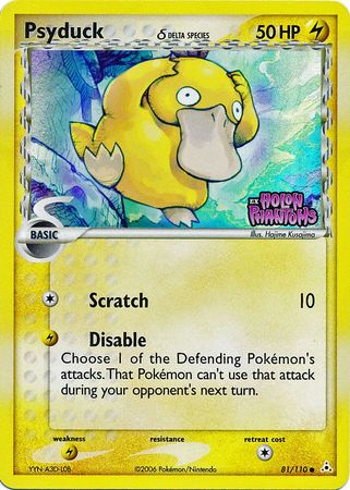 Psyduck (81/110) (Delta Species) (Stamped) [EX: Holon Phantoms] | Fandemonia Ltd