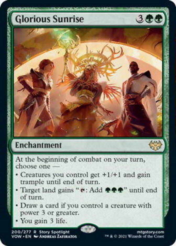 Glorious Sunrise [Innistrad: Crimson Vow] | Fandemonia Ltd