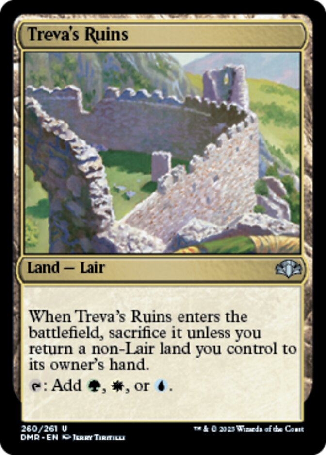 Treva's Ruins [Dominaria Remastered] | Fandemonia Ltd