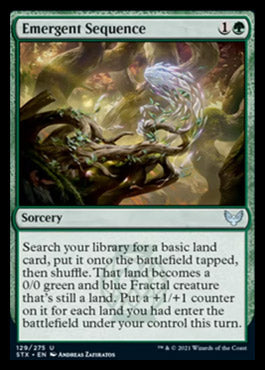 Emergent Sequence [Strixhaven: School of Mages] | Fandemonia Ltd