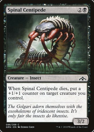 Spinal Centipede [Guilds of Ravnica] | Fandemonia Ltd