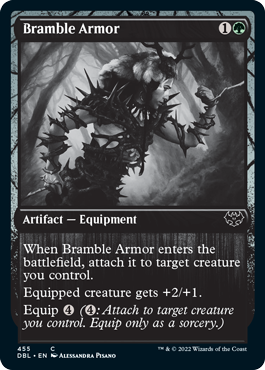 Bramble Armor (455) [Innistrad: Double Feature] | Fandemonia Ltd