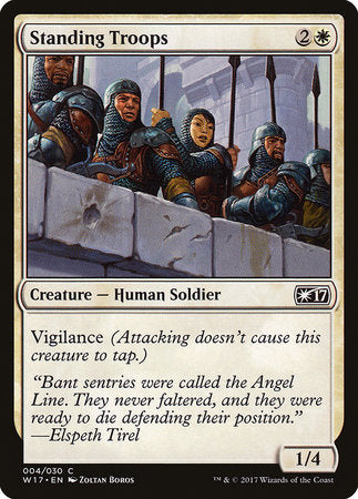 Standing Troops [Welcome Deck 2017] | Fandemonia Ltd