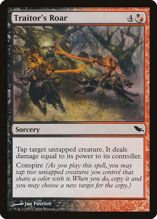 Traitor's Roar [Shadowmoor] | Fandemonia Ltd