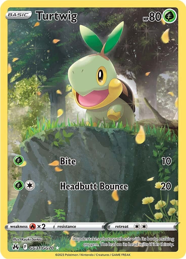 Turtwig (GG31/GG70) [Sword & Shield: Crown Zenith] | Fandemonia Ltd