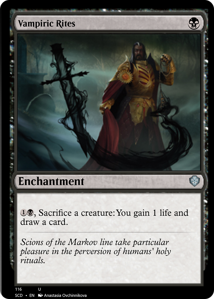 Vampiric Rites [Starter Commander Decks] | Fandemonia Ltd