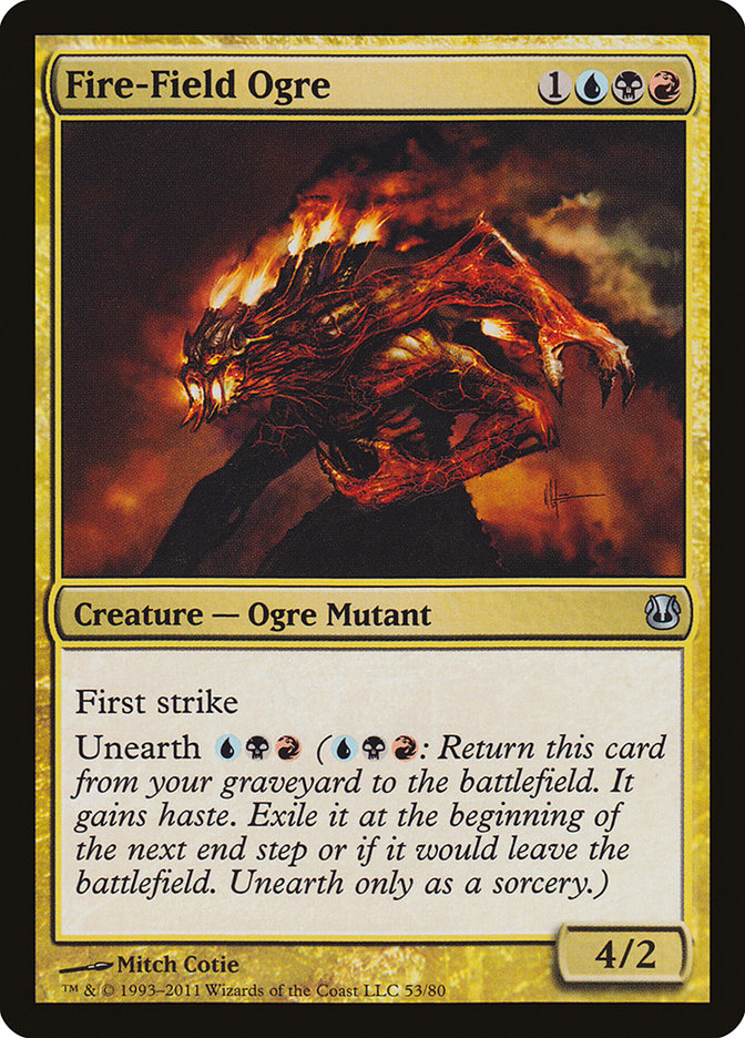 Fire-Field Ogre [Duel Decks: Ajani vs. Nicol Bolas] | Fandemonia Ltd