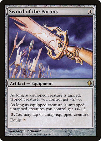 Sword of the Paruns [Commander 2013] | Fandemonia Ltd