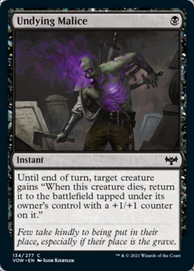 Undying Malice [Innistrad: Crimson Vow] | Fandemonia Ltd