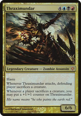 Thraximundar (Commander 2013) [Commander 2013 Oversized] | Fandemonia Ltd
