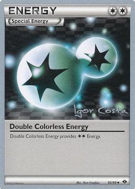 Double Colorless Energy (92/99) (Pesadelo Prism - Igor Costa) [World Championships 2012] | Fandemonia Ltd
