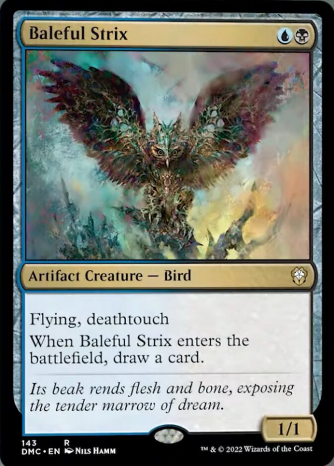 Baleful Strix [Dominaria United Commander] | Fandemonia Ltd