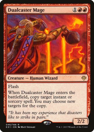 Dualcaster Mage [Archenemy: Nicol Bolas] | Fandemonia Ltd