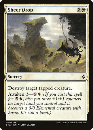 Sheer Drop [Battle for Zendikar] | Fandemonia Ltd