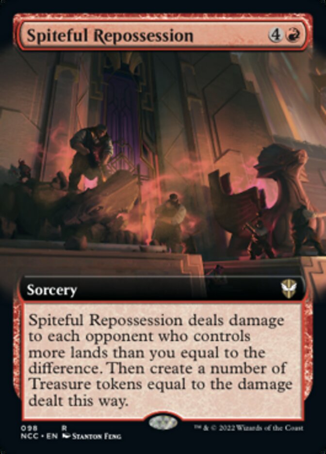 Spiteful Repossession (Extended Art) [Streets of New Capenna Commander] | Fandemonia Ltd