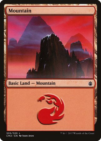 Mountain (305) [Commander Anthology] | Fandemonia Ltd