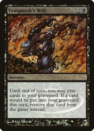 Yawgmoth's Will [Judge Gift Cards 2007] | Fandemonia Ltd