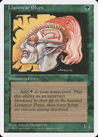 Llanowar Elves [Fourth Edition] | Fandemonia Ltd
