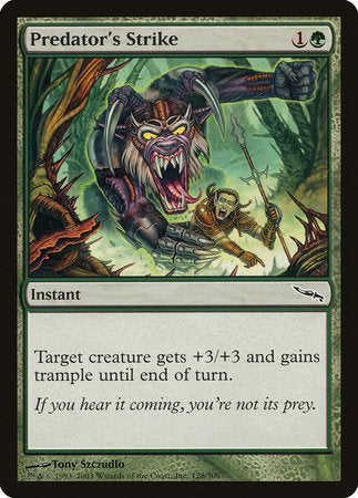 Predator's Strike [Mirrodin] | Fandemonia Ltd