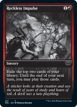 Reckless Impulse [Innistrad: Double Feature] | Fandemonia Ltd