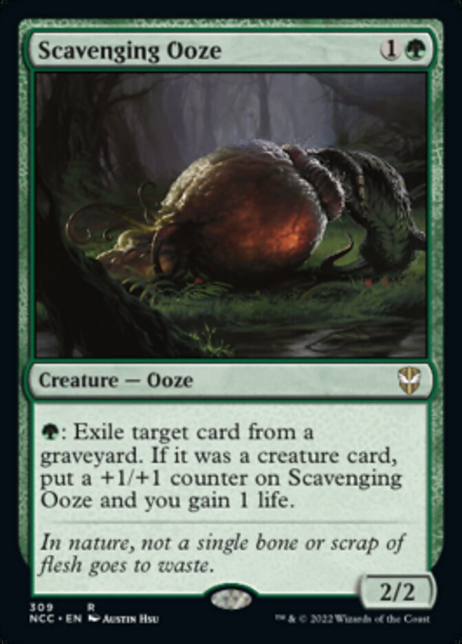 Scavenging Ooze [Streets of New Capenna Commander] | Fandemonia Ltd