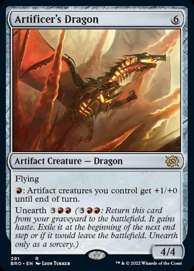 Artificer's Dragon [The Brothers' War] | Fandemonia Ltd