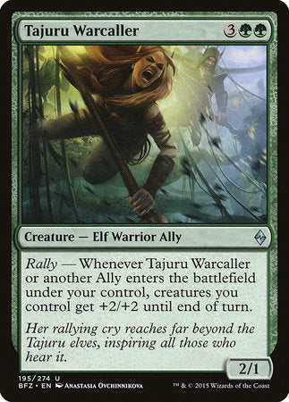 Tajuru Warcaller [Battle for Zendikar] | Fandemonia Ltd