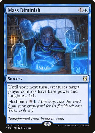 Mass Diminish [Commander 2019] | Fandemonia Ltd