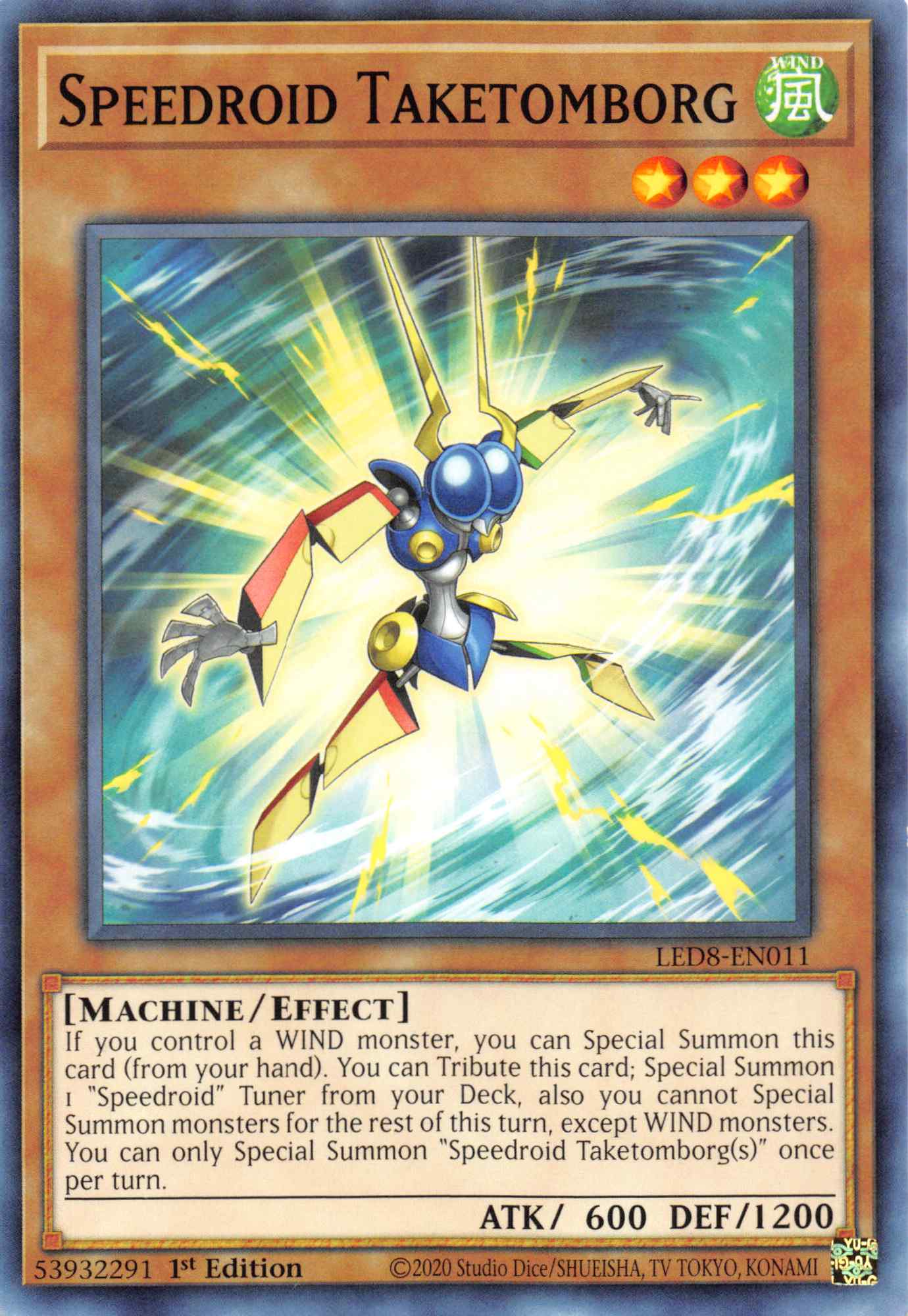 Speedroid Taketomborg [LED8-EN011] Common | Fandemonia Ltd
