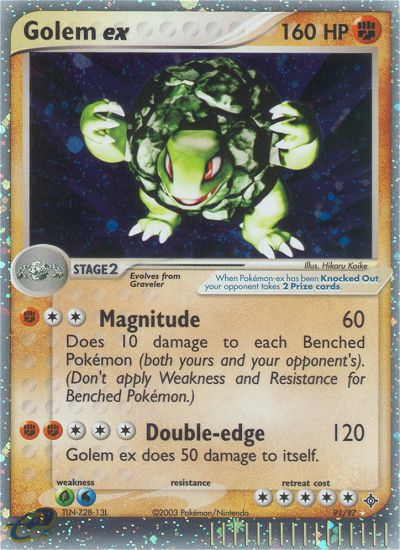 Golem ex (91/97) [EX: Dragon] | Fandemonia Ltd