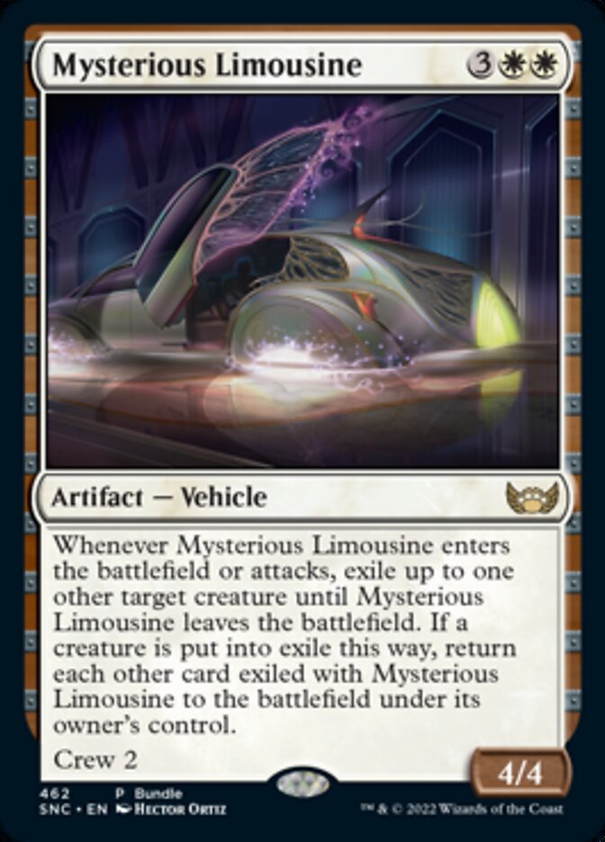 Mysterious Limousine (Bundle) [Streets of New Capenna] | Fandemonia Ltd