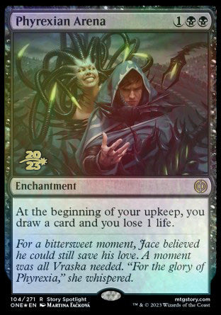 Phyrexian Arena [Phyrexia: All Will Be One Prerelease Promos] | Fandemonia Ltd