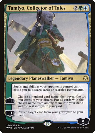 Tamiyo, Collector of Tales [War of the Spark] | Fandemonia Ltd
