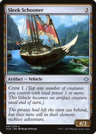 Sleek Schooner [Ixalan] | Fandemonia Ltd
