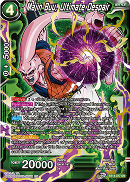 Majin Buu, Ultimate Despair (BT14-077) [Cross Spirits] | Fandemonia Ltd