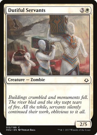 Dutiful Servants [Hour of Devastation] | Fandemonia Ltd