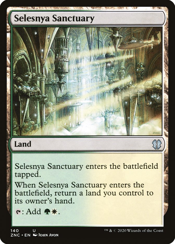 Selesnya Sanctuary [Zendikar Rising Commander] | Fandemonia Ltd