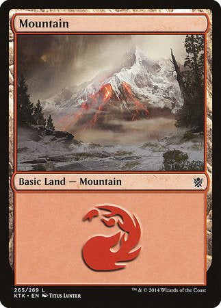 Mountain (265) [Khans of Tarkir] | Fandemonia Ltd