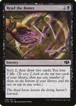 Read the Bones [Commander 2014] | Fandemonia Ltd