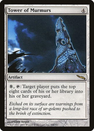 Tower of Murmurs [Mirrodin] | Fandemonia Ltd