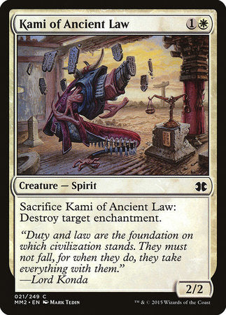 Kami of Ancient Law [Modern Masters 2015] | Fandemonia Ltd