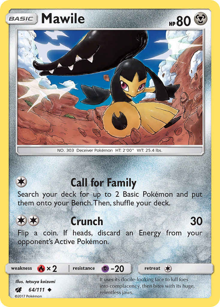 Mawile (64/111) [Sun & Moon: Crimson Invasion] | Fandemonia Ltd